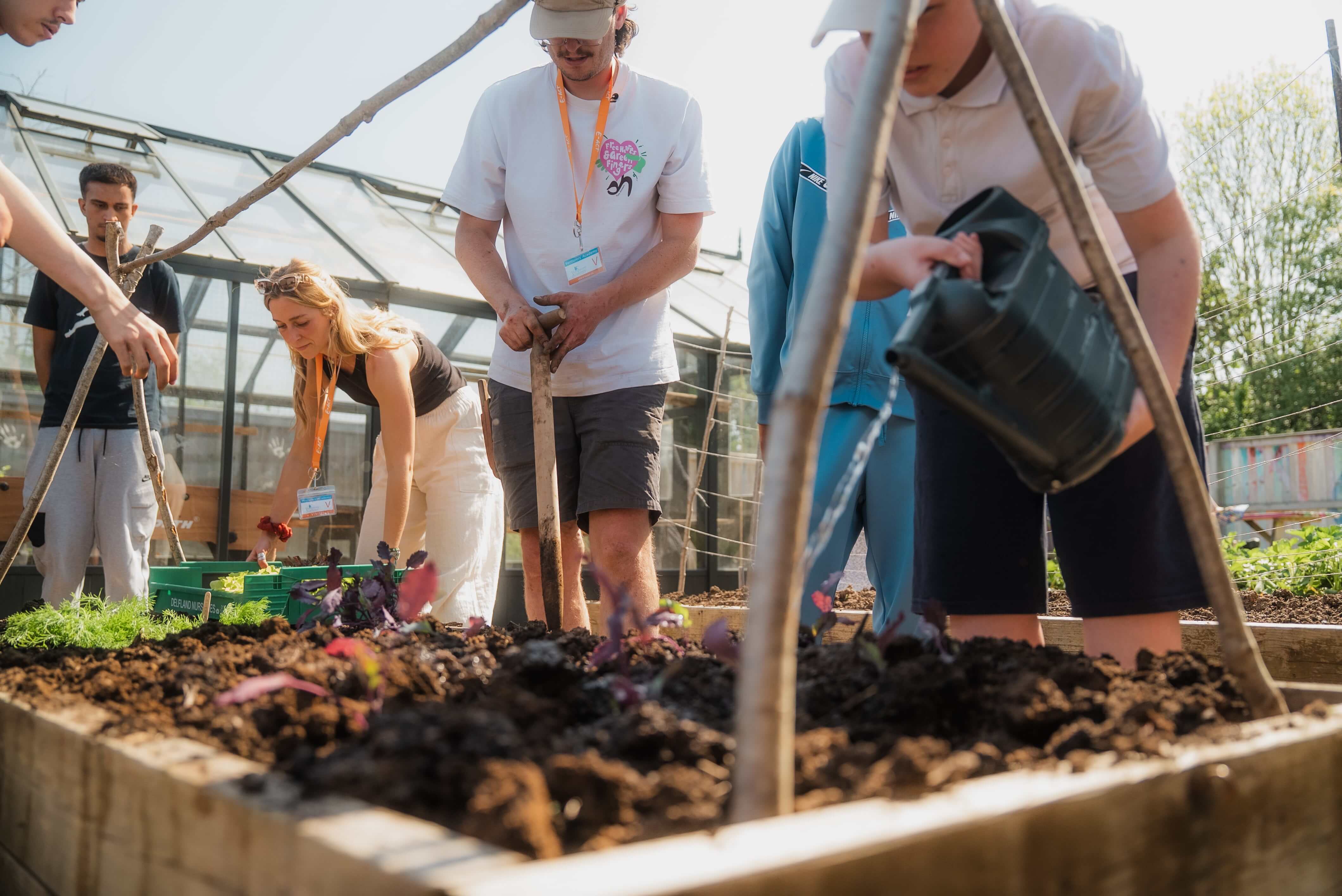Roots Return to Venturers’ Academy To Inspire Educational Gardening For a Second Year Running